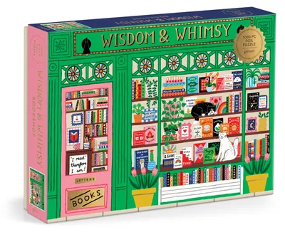 Obrázek produktu pro Knihkupectví Wisdom & Whimsy 1000dílné fóliové puzzle
