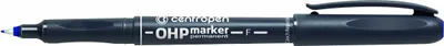 Produktbild von Centropen, Marker 2636, blau, 10 Stück, 0,6 mm, auf Alkoholbasis, Preis pro 1 Stück