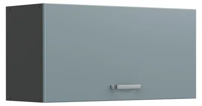Obrázok produktu pre Nástenná skrinka Vicco R-Line Modrošedá/antracitová 80 cm Plochý, Model 63122