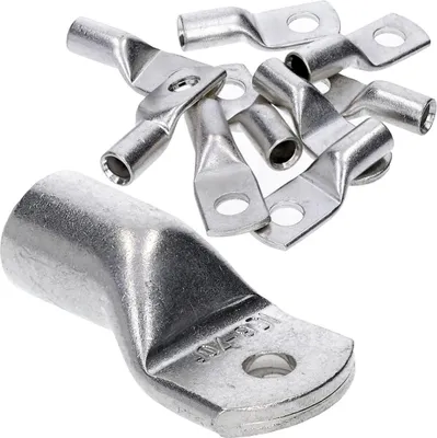 Produktbild von 10 Stück Kalitec HR70-6 Handelsübliche Rohrkabelschuhe 70mm² M6 I ohne Sichtloch I  Germany