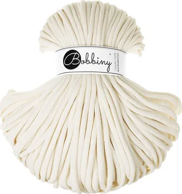 Obrázek produktu pro Bobbiny Jumbo 8 mm 100 m Natural Šňůra