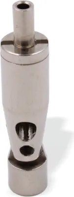 Produktbild von Drahtseilhalter / Gripper 15, Gelenk mit Innengewinde M5, für Drahtseil Ø1,0-1,5mm | vernickelt