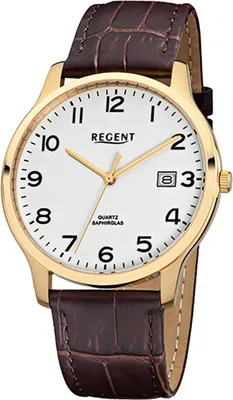 Immagine prodotto di Orologio Regent da uomo in pelle F-1026 quarzo bracciale marrone D2URF1026