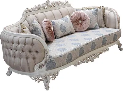 Immagine prodotto di Divano Chesterfield 3 posti di design divani imbottiti divani in tessuto tessuto