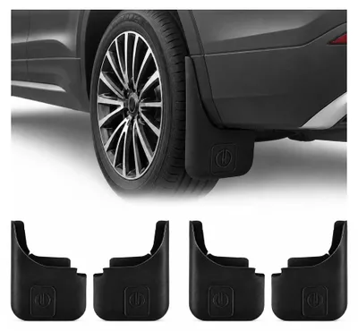Image de Avant Arrière Bavettes Garde-boue Trousse pour Voiture 4Pcs Universal, Image générée par une IA