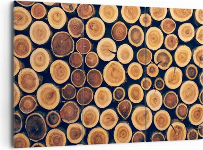 Produktbild von Bild auf Leinwand - Leinwandbild - Knoten Baum Stamm - 165x110cm - Wand Bild - Wanddeko - Leinwanddruck - Bilder - Kunstdruck - Wanddekoration - Leinwand bilder - Wandkunst - CE165x110-3974