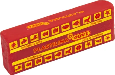 Produktbild von Jovi PLASTILINA, Modellierton, Rot, Kind, 15 Stück(e), Drinnen, 3 Jahr(e)