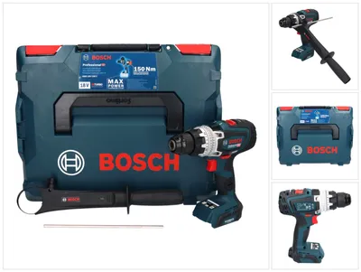 Zdjęcie produktu dla Bosch GSR 18V-150 C Profesjonalna akumulatorowa wiertarko-wkrętarka 18 V 150 Nm ( 06019J5002 ) Biturbo Brushless + L-Boxx - bez akumulatora, bez ładowarki