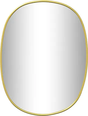 Obrázok produktu pre vidaXL Nástenné zrkadlo Golden 30x25 cm