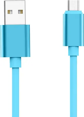 Immagine prodotto di Jaym, cavo di ricarica e sincronizzazione da Micro-USB a USB-A 2,4A 1,7 m POP, blu