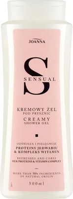 Image de JOANNA Sensual cremiges SHOWER GEL Seidenproteine 500ml