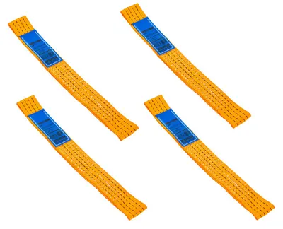 Produktbild von Satz Mit Vier Transportgurten Für Unitrailer-Anhänger 0,4 M/50 Mm/4 T, Orange