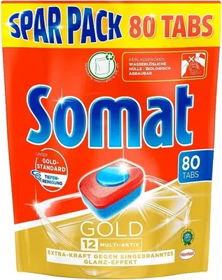 Zdjęcie produktu dla Somat Gold12, 80 Tabletek do zmywarki (PRODUKT Z NIEMIEC)