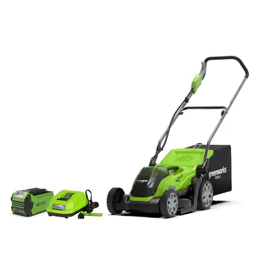 Produktbild von Greenworks Rasenmäher 40V inklusive Akku und Ladegerät