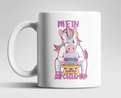 Produktbild von Einhorn Gamer Mein Zauber Kaffeetasse Teetasse