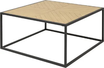Produktbild von Beistelltisch 90 cm in Natur / Schwarz