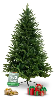 Produktbild von Künstlicher Weihnachtsbaum 130 cm inkl. Lichterkette