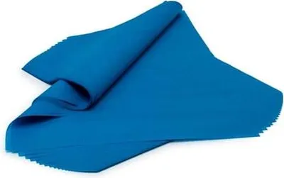 Zdjęcie produktu dla Bibuła Gładka 50x70cm Niebieska Ciemna - 100 ark