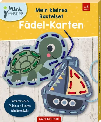 Produktbild von Mein kleines Bastelset: Fädel-Karten