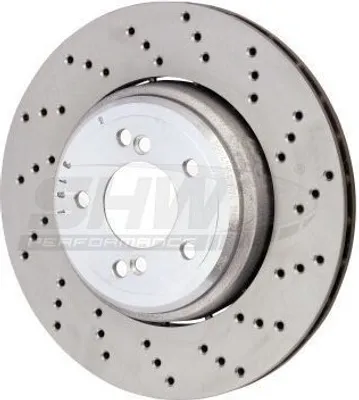 Produktbild von SHW Performance Bremsscheibe Hinten Rechts für BMW 3 Limousine (E90) 350mm BRR42854