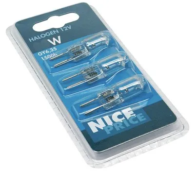 Produktbild von Paulmann Niceprice 3732 Clear 3PACK Halogenlampe, klar, Sockel GY6,35, Niedrigvolt Kapsel, 50 Watt