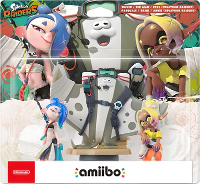 Image de Nintendo Pack amiibo Pasquale / Raimi / Angie (Splatoon Raiders)