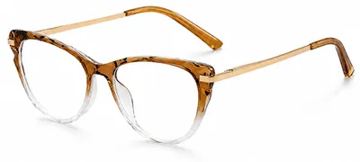 Imagen del producto de Gafas de sol para mujer, estilo "cateye", color azul, sin graduación, con filtro de luz azul, ideales para el uso diario
