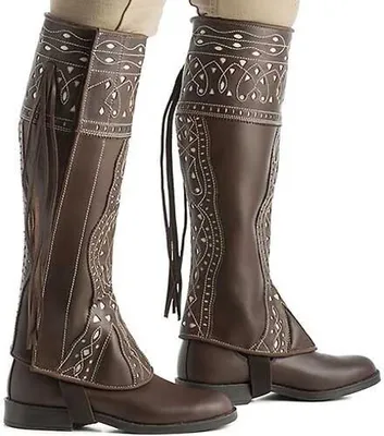 Obrázok produktu pre Hispano Hipica Country Halbe Chaps Braun L Braun L