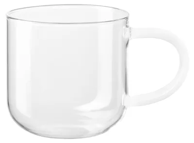 Produktbild von Asa Henkelbecher Coppa Glas Weiß (400ml)
