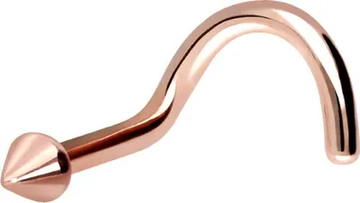Produktbild von Nasenpiercing, Nasenstecker Chirurgenstahl Nasenstecker Spirale SPITZE