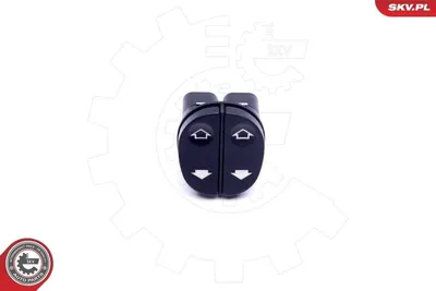 Produktbild von ESEN SKV 37SKV319 Fensterheberschalter für FORD Fiesta Mk5 Schrägheck (JH1, JD1, JH3, JD3) Vorne Fensterheber Schalter