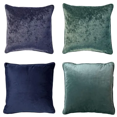 Produktbild von Dutch Decor Dekokissen-Set Velvet Elegance 45x45 cm Grün