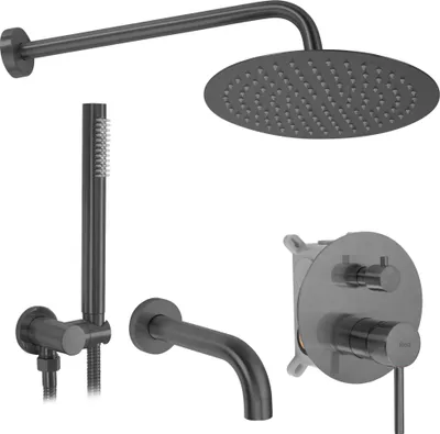 Immagine prodotto di Set Vasca-Doccia Rea Lungo Titanium