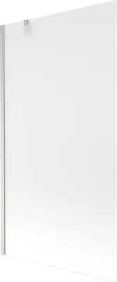 Zdjęcie produktu dla Mexen Next parawan nawannowy 1-skrzydłowy 100 x 150 cm, szron, nikiel szczotkowany - 895-100-000-00-30-97
