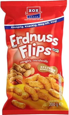 Produktbild von XOX Erdnussflips 200g