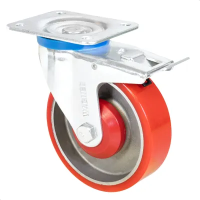 Obrázek produktu pro WAGNER® design yourself 4022501 WAGNER® design yourself Schwerlast-Lenkrolle RO 0225 rot
