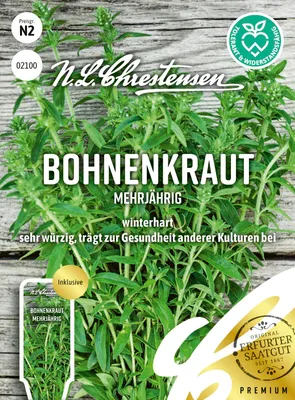 Produktbild von Bohnenkraut Mehrjährig | Bohnenkrautsamen von N.L. Chrestensen