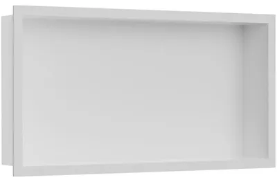Immagine prodotto di CERANO - Mensola da incasso/nicchia con bordo a filo del rivestimento - bianco opaco - 60x30x10 cm