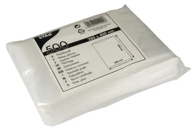 Zdjęcie produktu dla Papstar Flachbeutel 40 x 28cm transparent 500 Stück 11900