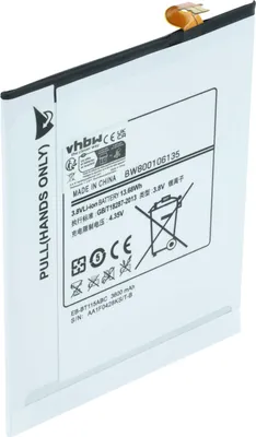 Produktbild von vhbw Akku Ersatz für Samsung T3600E für Tablet Pad (3600 mAh, 3,8 V, Li-Polymer)