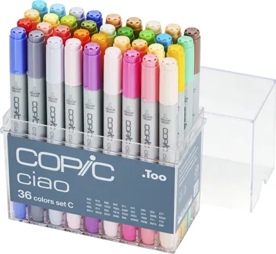 Produktbild von COPIC Hobbymarker ciao 36er Set C