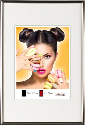 Produktbild von FS Kunststoff Bilderrahmen Wanddeko Collage Poster Fotorahmen Bildträger Lifestyle - Farbe: Stahl | Format: 30x45