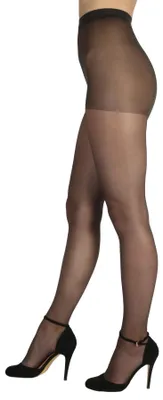 Imagen del producto de BANANALU - Pantimedias opacas para mujer, 20 den, confeccionadas con fibra multifilamento, con bragueta