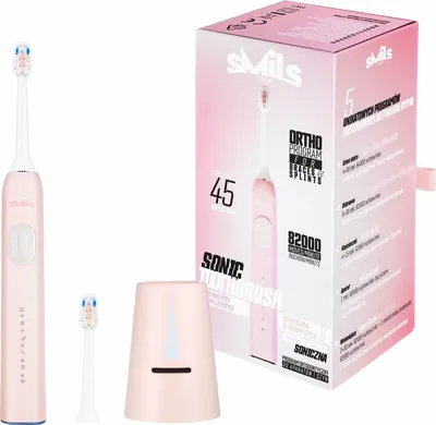 Obrázek produktu pro VITAMMY TOW017084 Smils sonický zubní kartáček v barvě pudrové růže