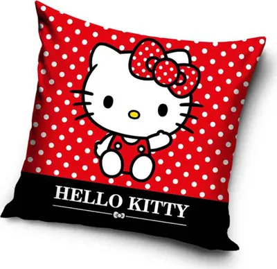 Obrázok produktu pre Detský vankúš Hello Kitty Red
