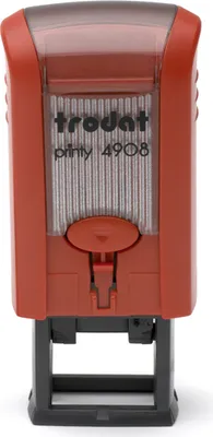 Produktbild von trodat Textstempelautomat Printy 4908 konfigurierbar rot