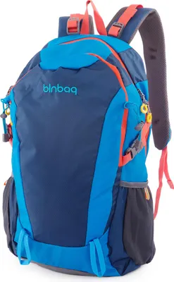 Produktbild von blnbag S2 - Trekkingrucksack leichter Daypack robuster Backpack Fahrradrucksack, Wanderrucksack multifunktional, Rucksack uni, 46 cm, 15 L,Ocean blue