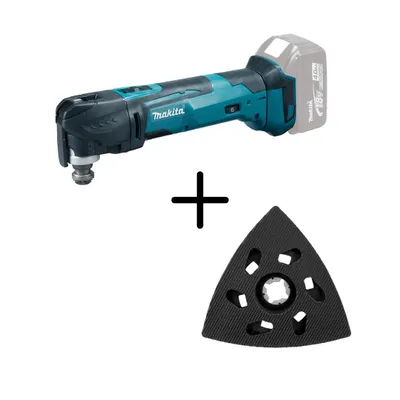 Produktbild von Makita Akku-Multifunktionswerkzeug DTM51Z 18V + Delta-Schleifplatte Klett B-65115