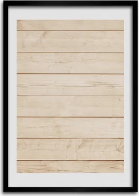 Produktbild von Bild - Bilderrahmen - 50 cm x 70 cm - MDF - Rahmen - Wandkunst Hölzerner Hintergrund