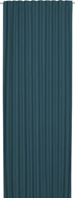 Immagine prodotto di Tenda Elbersdrucke con passanti nascosti nastro sciarpa Midnight 11 blu petrolio oscurante termoisolante risparmio energetico 255x140cm tenda oscurante per soggiorno camera da letto corridoio 199609